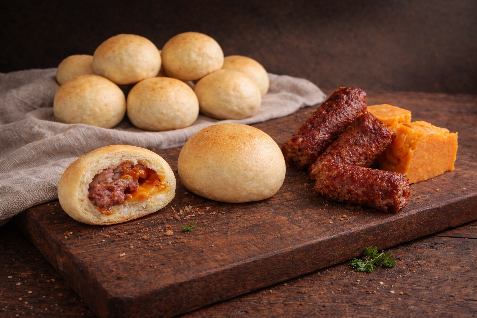 Farmer Sausage & cheese